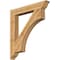 Ekena Millwork Westlake Traditional Rough Sawn Bracket, Western Red Cedar, 6"W x 44"D x 48"H BKT06X44X48WTL01RWR - alternate 1